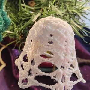 Elegant White Holiday Ornament